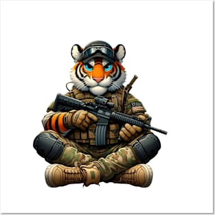 Tactical Tiger Posters and Art